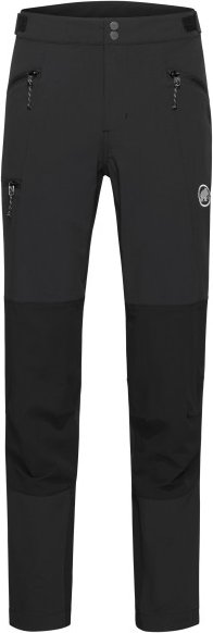Mammut - Courmayeur Softshell Pants - Tourenhose Gr 52 - Long schwarz