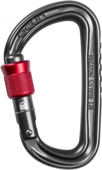 Ocun - Falcon Screw - Schraubkarabiner grau
