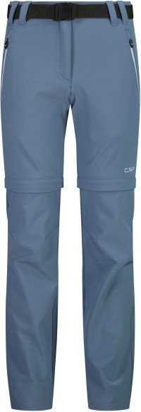 CMP - Girl's Stretch Zip Off Pant - Zip-Off-Hose Gr 110 blau