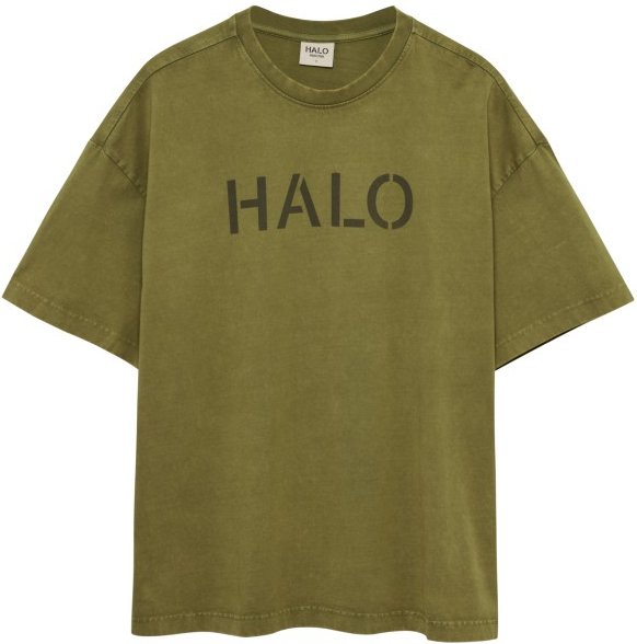 Halo - Halo Uniform Boxy - T-Shirt Gr M oliv