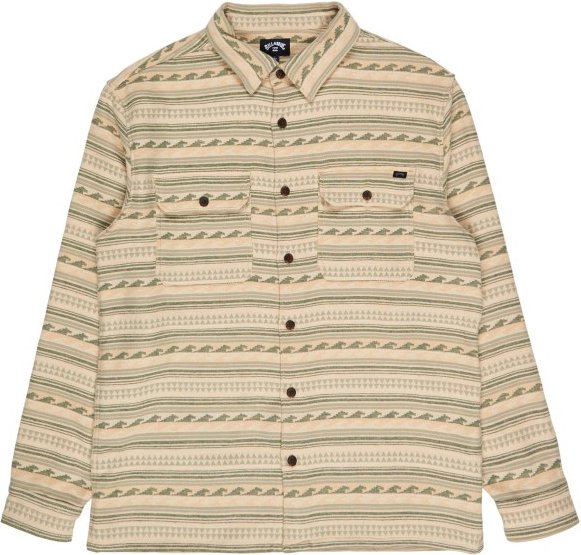 Thumbnail - Billabong - Offshore Jacquard Flannel - Hemd Gr M beige
