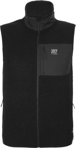 2117 of Sweden - Skord Pile Vest - Wollweste Gr XL schwarz