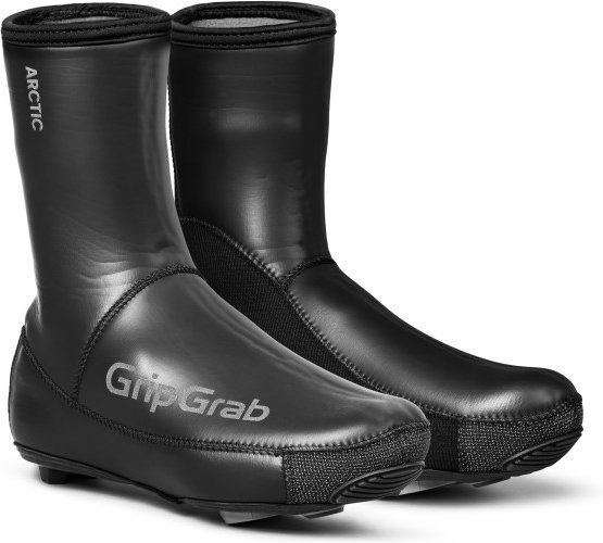 GripGrab - Arctic 2 Waterproof Deep Winter Road Shoe Covers - Überschuhe Gr M schwarz/grau
