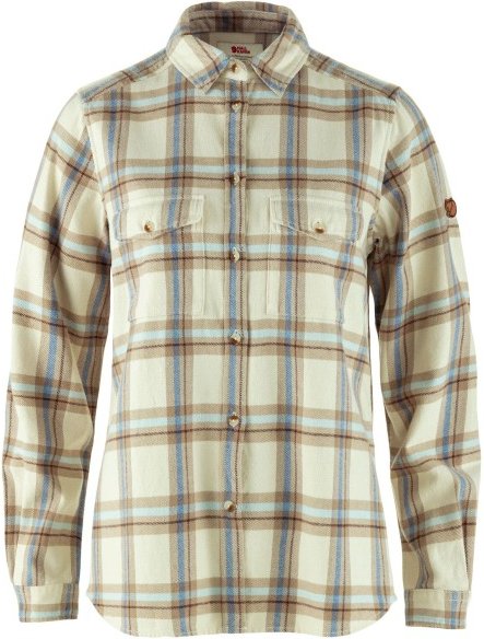 Fjällräven - Women's Övik Heavy Flannel Shirt - Hemd Gr M beige