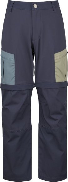 Stoic - Kid's FalunSt. Tour Zip-Off Pants Light - Zip-Off-Hose Gr 152 blau/grün
