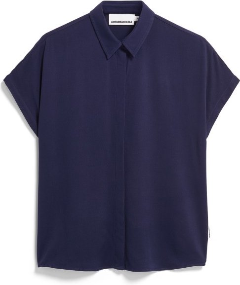 ARMEDANGELS - Women's Larisaana - Bluse Gr S blau