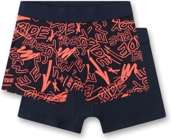 Sanetta - Kid's Doppelpack Shorts 349374 - Unterhose Gr 140 bunt