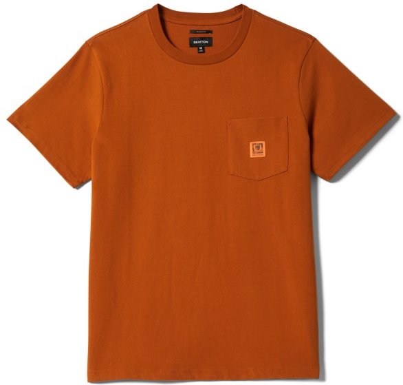 Brixton - Global HW S/S Boxy PKT Tee - T-Shirt Gr S rot