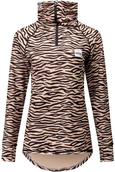 Eivy - Women's Icecold Zip Top - Longsleeve Gr M braun