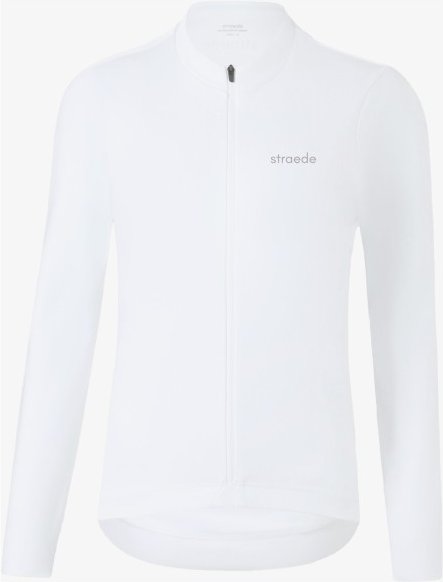 straede - Aerlig Longsleeve - Radtrikot Gr M weiß