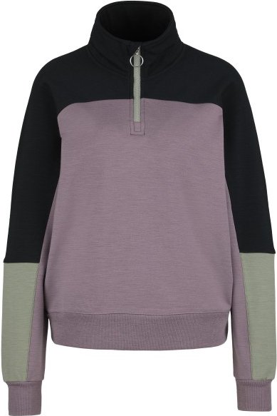 Stoic - Women's MerinoFleece335 MMXX. Lulea Half zip - Merinopullover Gr 3XL rosa