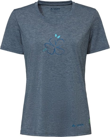 Vaude - Women's Skomer Print T-Shirt III - T-Shirt Gr 42 blau