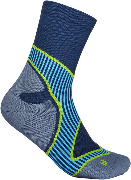 Thumbnail - Bauerfeind Sports - Run Performance Mid Cut Socks - Laufsocken Gr 41-43 blau