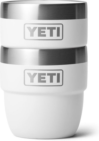 Yeti Coolers - Rambler Cup 2-Pack - Isolierbecher Gr 118 ml grau/weiß