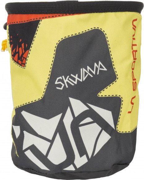 La Sportiva - Skwama Chalk Bag - Chalkbag Gr One Size schwarz/gelb