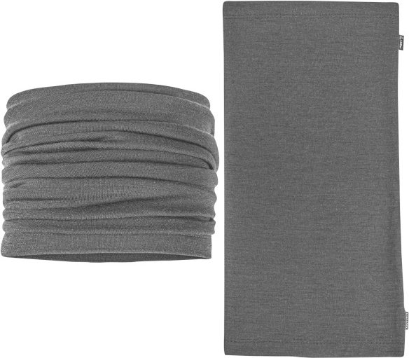 Thumbnail - Löffler - Multifunctional Merino Tube - Halstuch Gr One Size grau