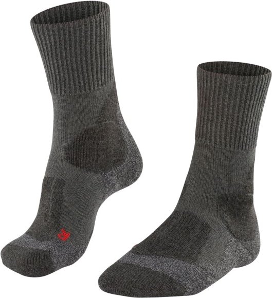 Thumbnail - Falke - Women's TK1 - Wandersocken Gr 43-44 grau