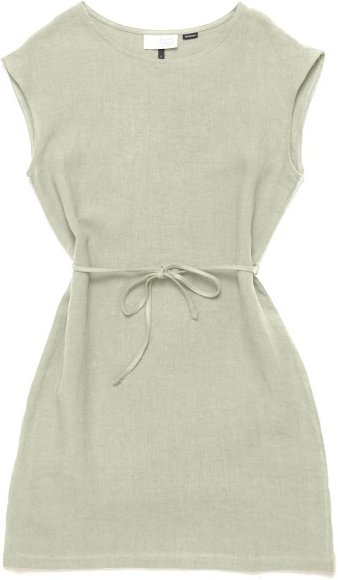 Mazine - Women's Linen Mini Dress - Kleid Gr XL beige