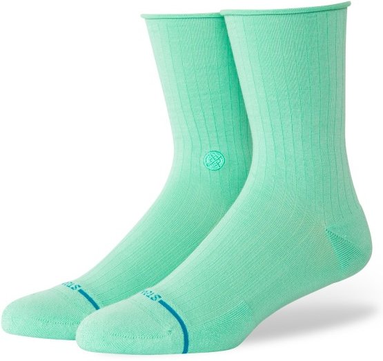 Thumbnail - Stance - Women's Rolled Cuff Quarter - Multifunktionssocken Gr M türkis