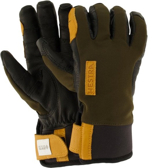 Hestra - Ergo Grip Active Wool Terry 5 Finger - Handschuhe Gr 9 schwarz