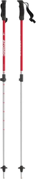 Atomic - Kid's AMT Junior Telescopic - Skistöcke Gr 75-105 cm rot/grau