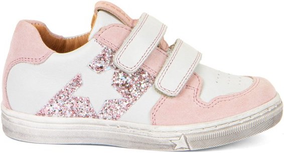 Froddo - Kid's Dolby - Freizeitschuhe Gr 33 weiß/rosa