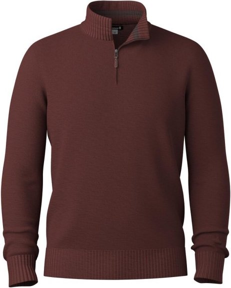Thumbnail - Smartwool - Sparwood 1/4 Zip Sweater - Fleecepullover Gr M braun
