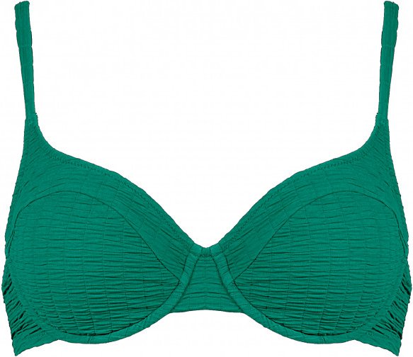 Watercult - Women's Bikini Top Solid Crush 3 - Bikini-Top Gr 36 - Cup C grün