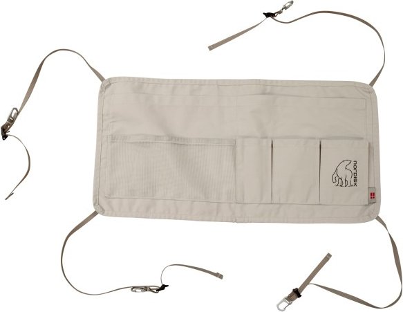 Nordisk - Thy Storage Pocket - Tasche Gr 60 x 45 cm gelb