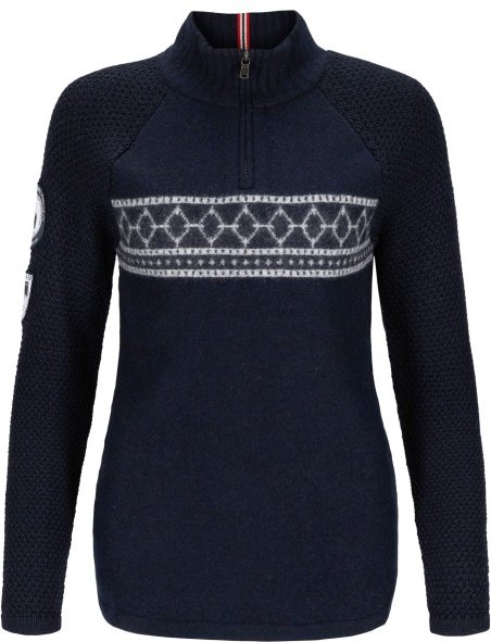 Amundsen Sports - Women's Boiled Ski Sweater - Merinopullover Gr M blau