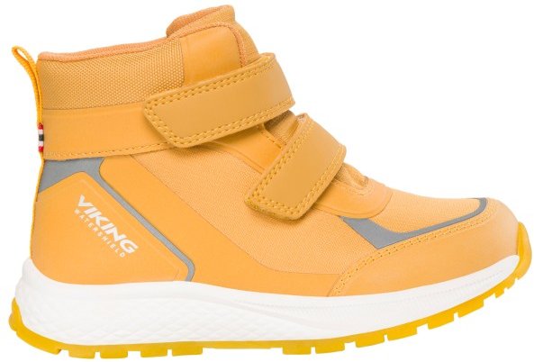 Viking - Kid's Equip Glow Waterproof 2V - Freizeitschuhe Gr 25 mustard