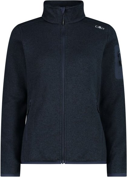 CMP - Women's Jacket Jacquard Knitted - Fleecejacke Gr 42 blau