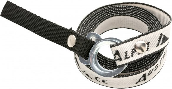 AustriAlpin - Steigeisengurt Gr 140 cm schwarz/weiß