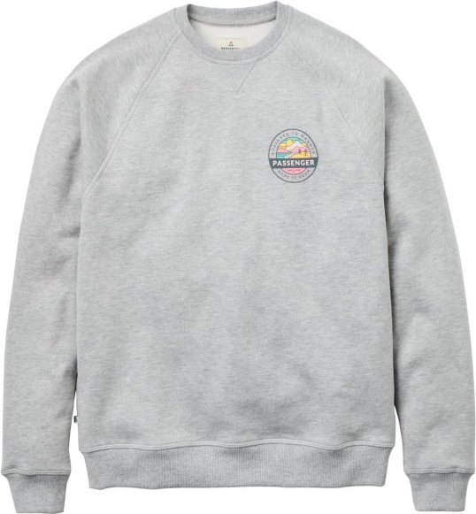 Passenger - Odyssey Organic Cotton Sweater - Pullover Gr L grau