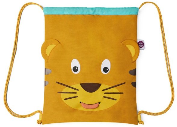 Affenzahn - Kid's Sportbeutel Tiger - Kinderrucksack gelb
