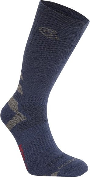 Craghoppers - Nosilife Adventure Woll Socken - Wandersocken Gr 43-47 blau
