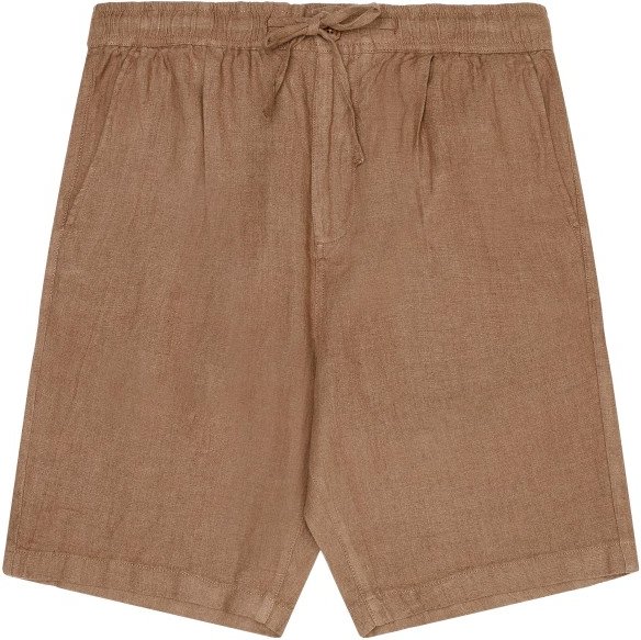 KnowledgeCotton Apparel - Fig Loose Linen Shorts - Shorts Gr 3XL braun