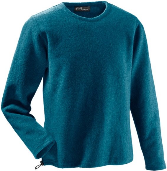 Mufflon - Leon - Merinopullover Gr XXL blau