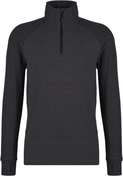 Thumbnail - Heber Peak - TimberHe. Fleece Half Zip - Fleecepullover Gr M grau