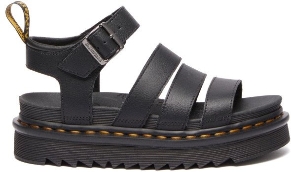 Dr. Martens - Women's Blaire Athena - Sandalen Gr 9 grau/schwarz