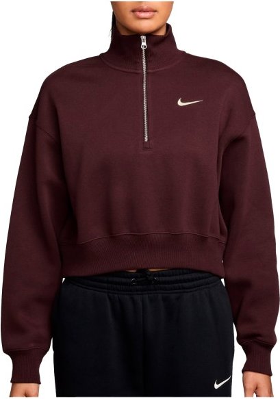 Nike - Women's Sportswear Phoenix FL - Trainingsjacke Gr L rot