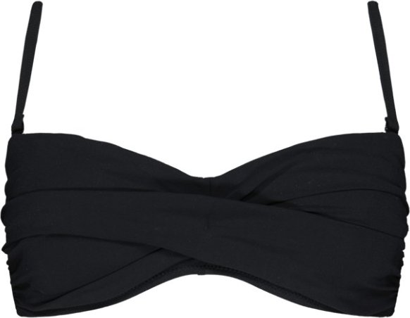 Barts - Women's Solid Twisted Bandeau - Bikini-Top Gr 42 schwarz