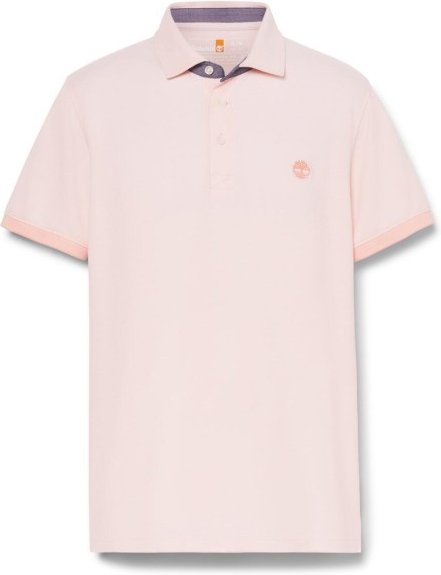 Timberland - Baboosic Brook Oxford Short Sleeve Polo - Polo-Shirt Gr M rosa