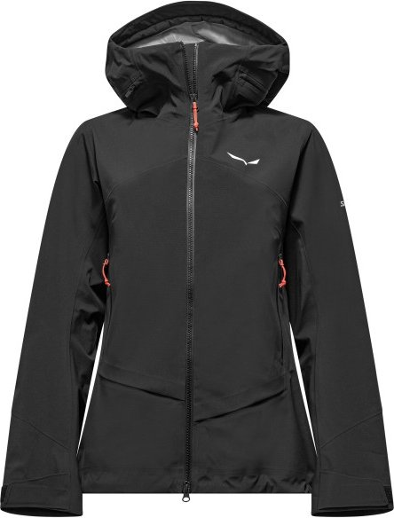 Salewa - Women's Ortles GTX 3L Epe Jacket - Regenjacke Gr 40 schwarz