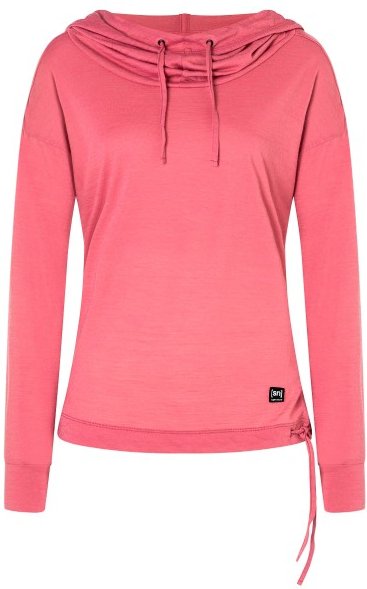 super.natural - Women's Funnel Hoodie - Hoodie Gr M rosa