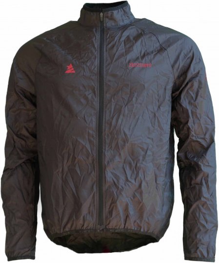 Zimtstern - Propz Pocket Rain Jacket - Fahrradjacke Gr S grau