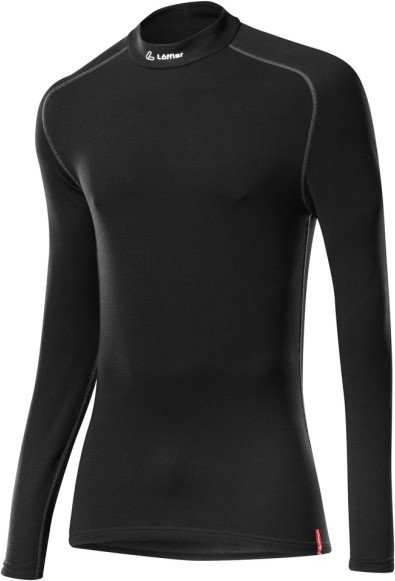 Thumbnail - Löffler - Turtleneck L/S Transtex Warm - Kunstfaserunterwäsche Gr 56 schwarz