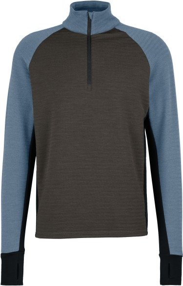 Stoic - MerinoFleece260 FlenSt. Half Zip - Merinopullover Gr 3XL grau