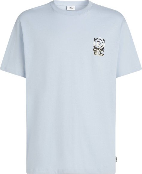 O'Neill - Chest Print T-Shirt - T-Shirt Gr S grau