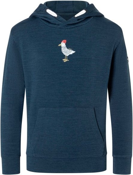 super.natural - Kid's Johnny Hoodie - Hoodie Gr 104 blau